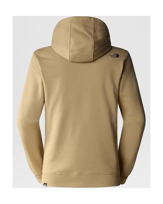 The North Face Natural Logo-Print Cotton Hoodie for men