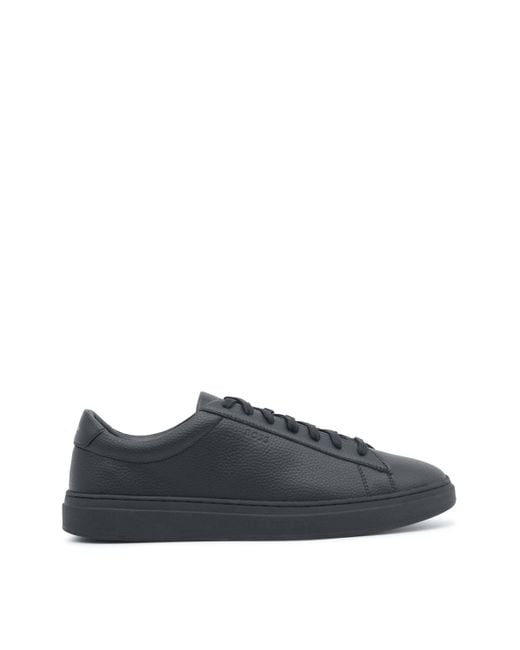 Boss Black Lace-Up Sneakers for men