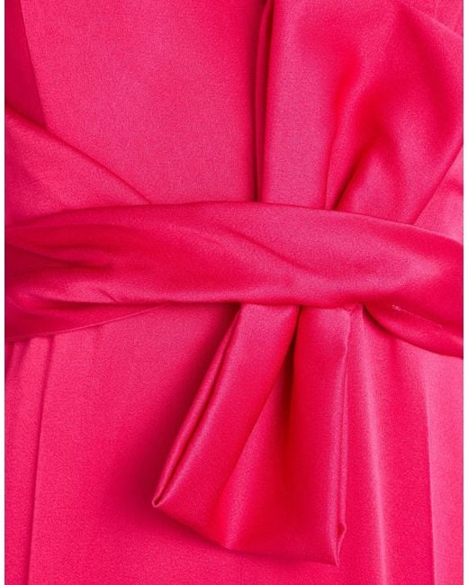Max Mara Pink Solid Color Jumpsuits