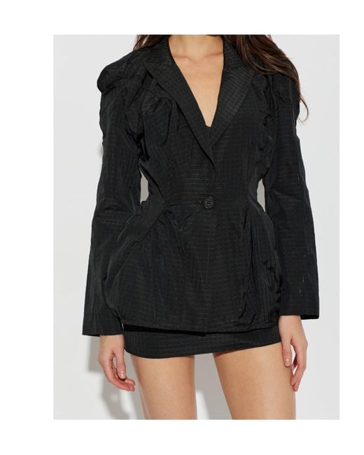 Vivienne Westwood Black Long-Sleeve Casual Jacket