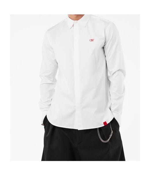 Off-White c/o Virgil Abloh White Shirt for men