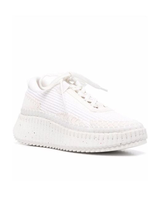 Chloé White Sneakers