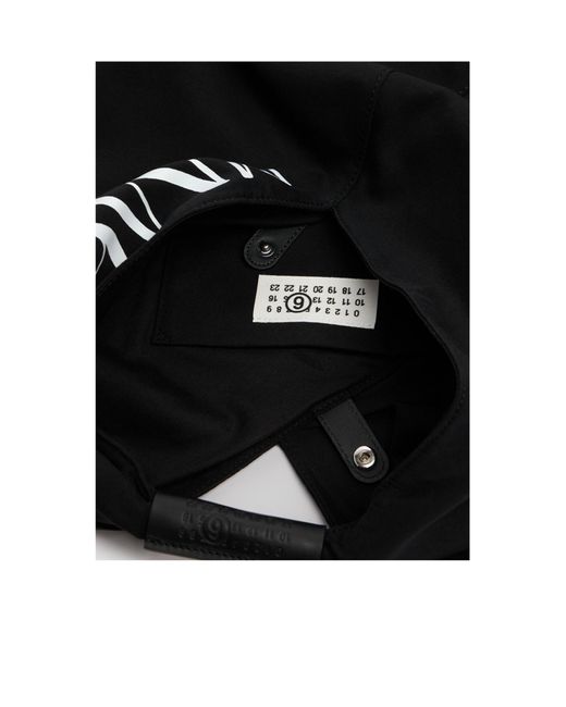MM6 by Maison Martin Margiela Black Triangle Handbag