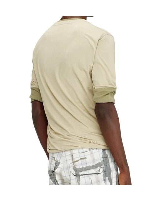 DIESEL Natural T-Moody Logo T-Shirt for men