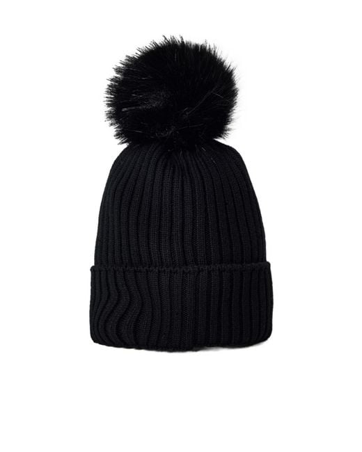Moncler Black Bobble Hat