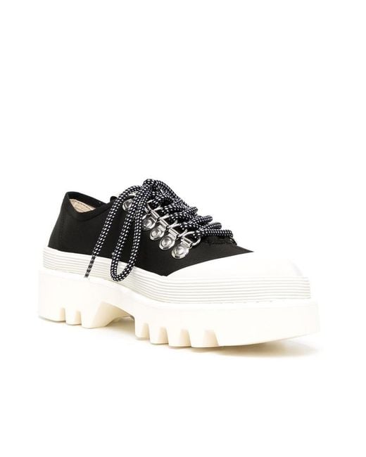 Proenza Schouler Black Sports Shoes With Thick Soles And Low Uppers