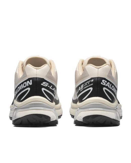 Salomon Lab White Salomon Xt-6 Rainy Day Lace-Up Sneakers for men