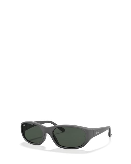 Ray-Ban Green Daddy O Wrap Sunglasses for men
