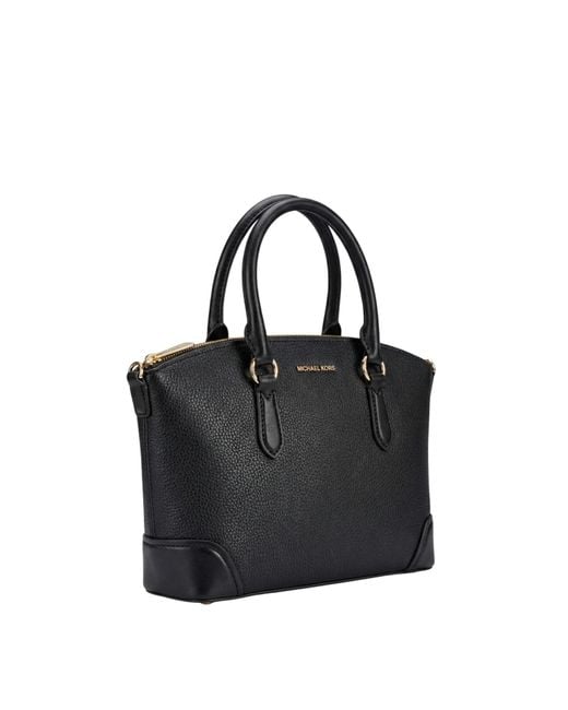 Michael Kors Black Medium Murphy Dome Tote Bag