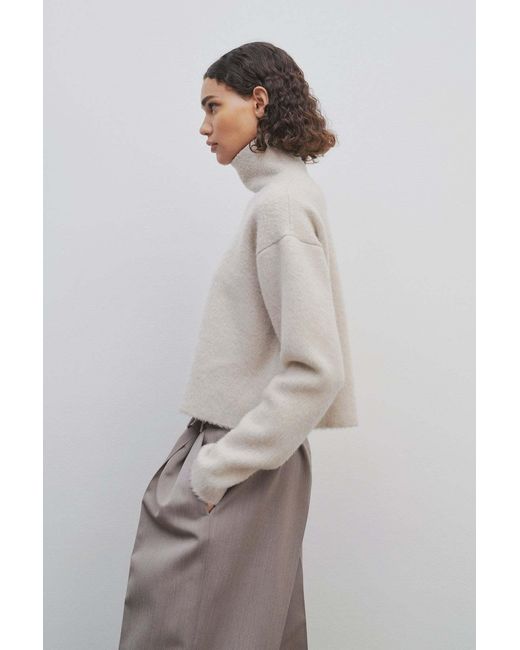 The Row Natural Erise Merino Wool Jumper