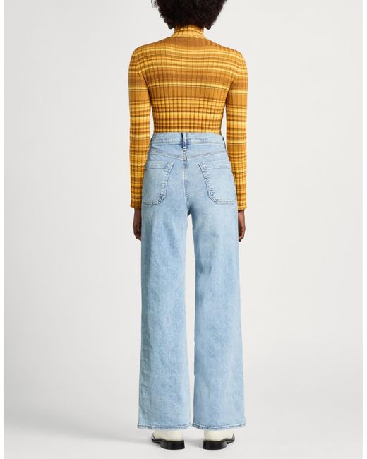 Rag & Bone Blue Plain Colour Straight-Leg Jeans