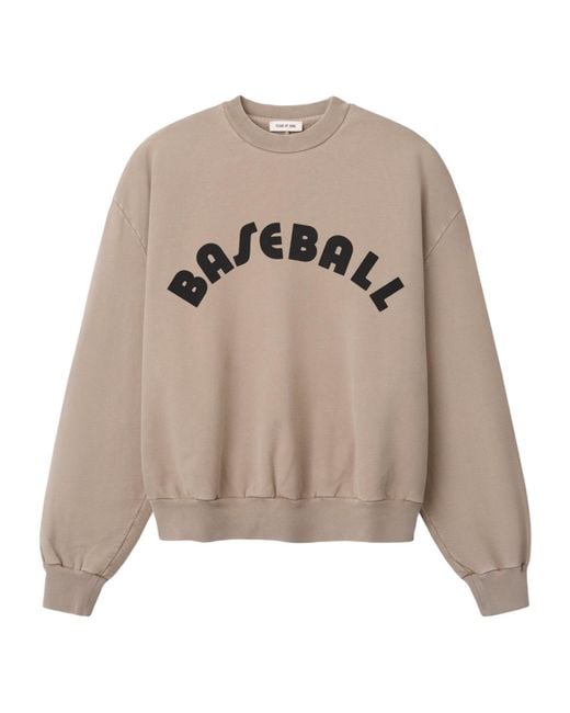 Fear Of God Natural Logo-Print Cotton Sweater for men