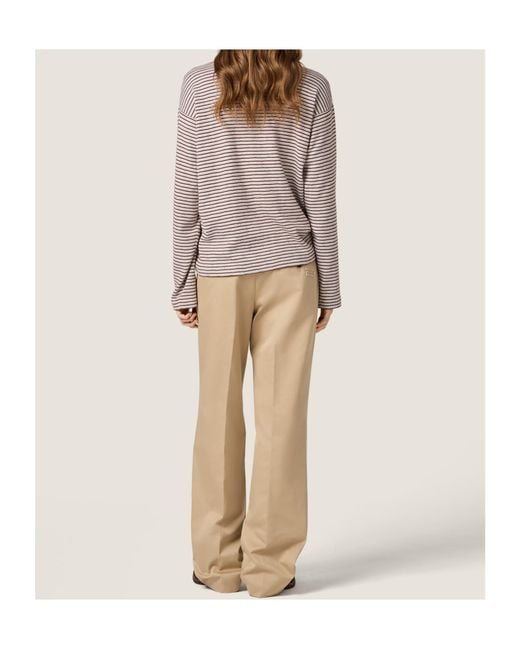 Miu Miu Multicolor Striped Pocket Knitted Top