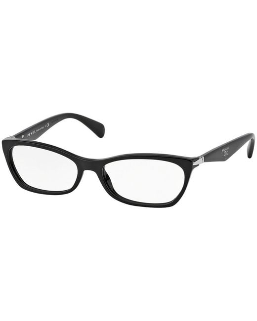 Prada White Logo Flat Mirror