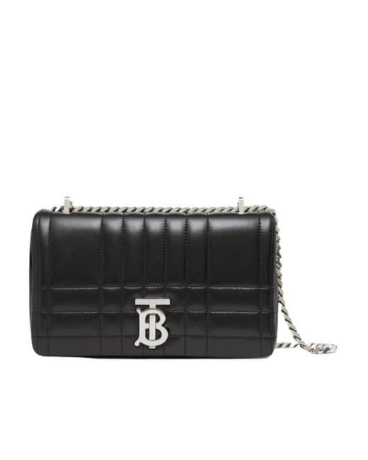 Burberry Black Quilted Small Lola Shoulder Bag