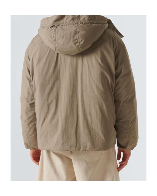 Lemaire Natural Hooded Down Jacket for men