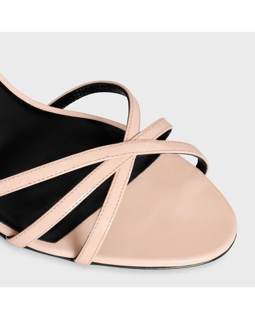 Céline Metallic Soir Sandal