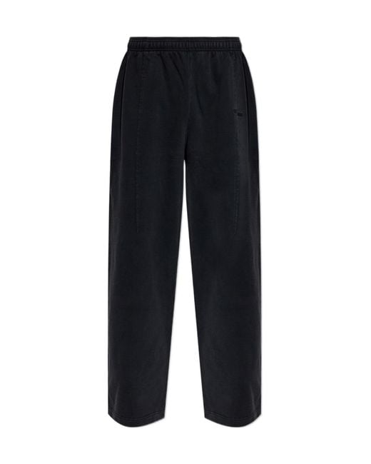 Vetements Blue Elastic-Waist Sweatpants for men