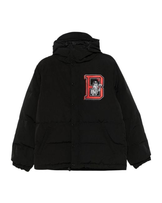 BBCICECREAM Black Padded Puffer Jacket for men