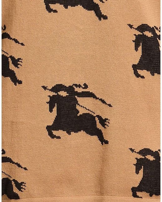 Burberry Natural Mini Dress Cotton, Silk