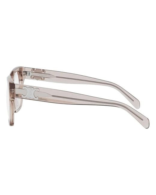 Céline White Full Frame Plain Mirror