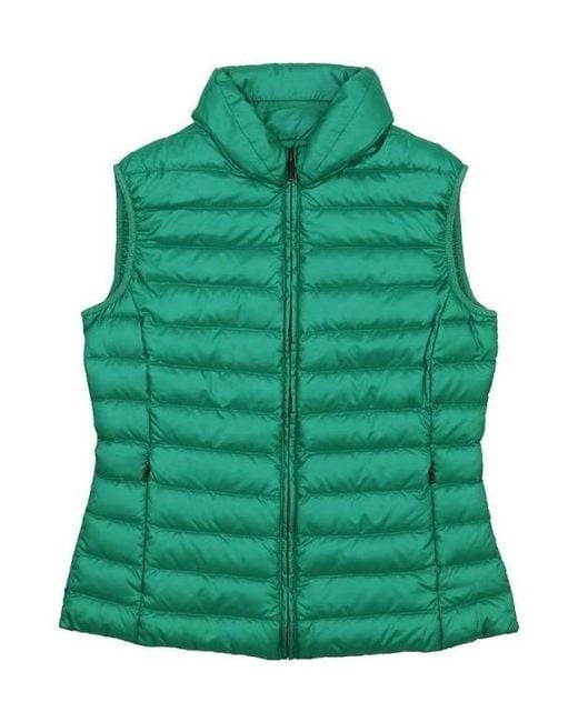 Weekend by Maxmara Green Logo Vest Down Jacket