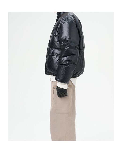 Our Legacy Black Inhale Puffer Jacket for men