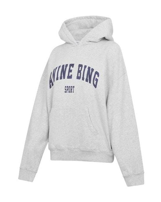 Anine Bing Gray Long Sleeve Sweatshirt