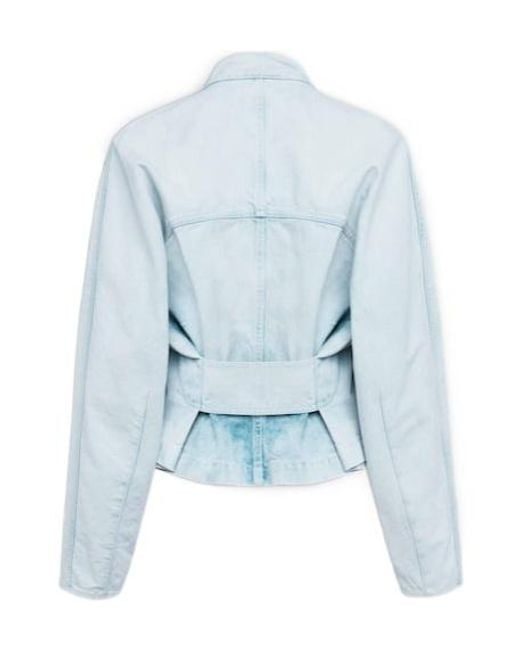Alaïa Blue Denim Jacket