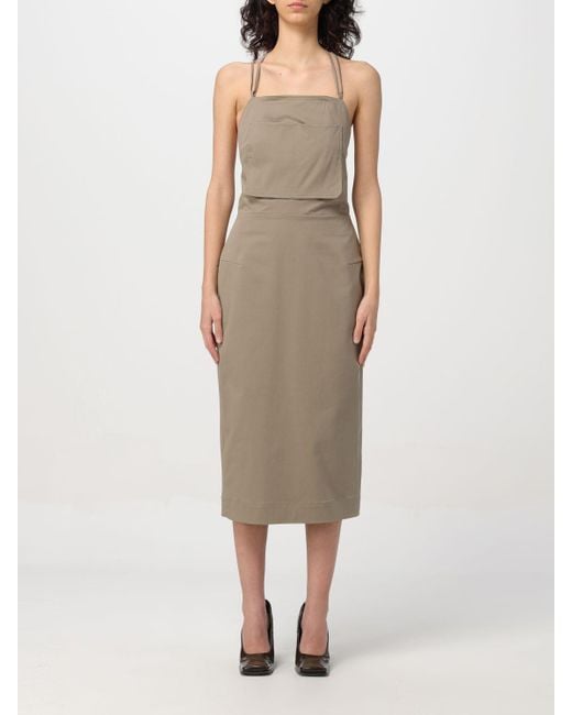 Max Mara Natural Workwear Mid-Dress