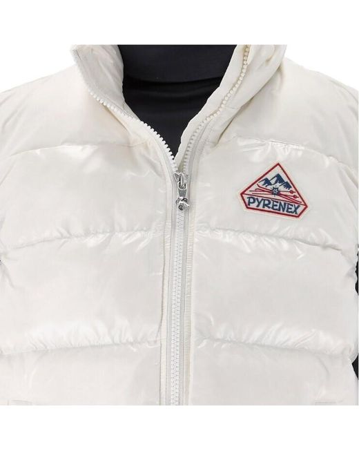 Pyrenex White John Down Vest for men