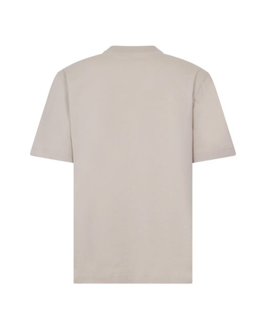 Barbour White Logo Short-Sleeved T-Shirt for men