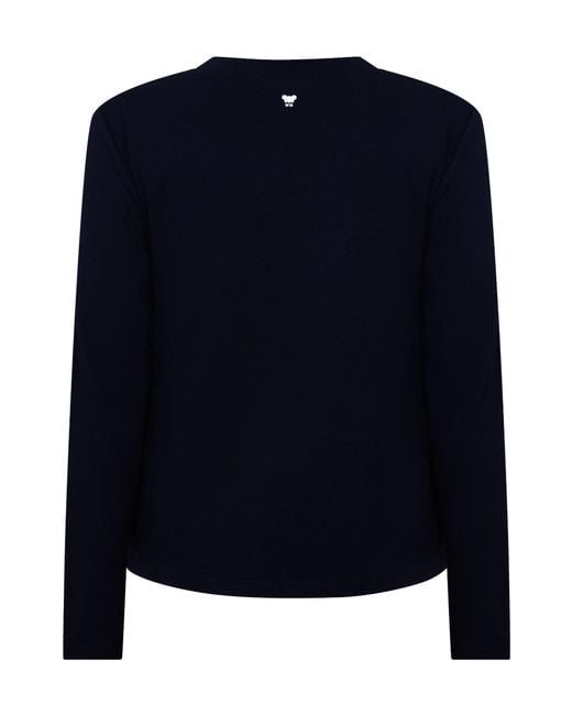 Weekend by Maxmara Blue Floral Knitted Top