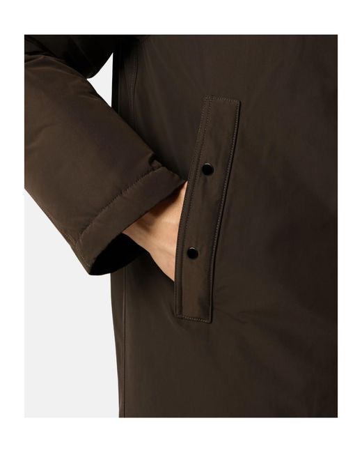 Stone Island Multicolor Buttoned Hooded Coat for men