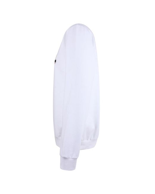 Moschino White Logo Sweater