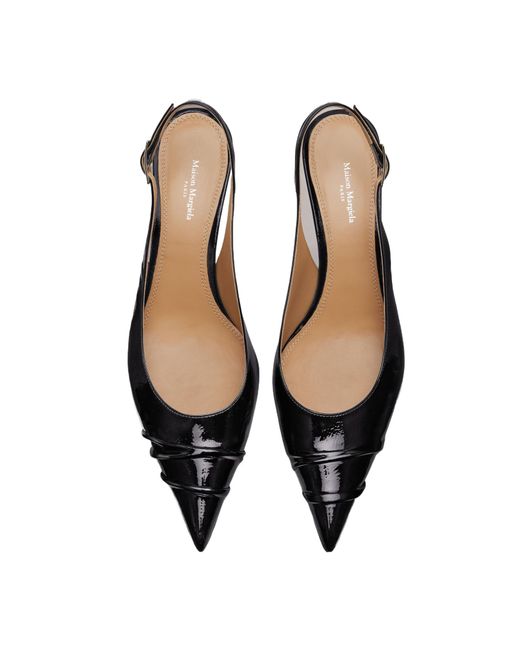 Maison Margiela Metallic Kinkies Slingback