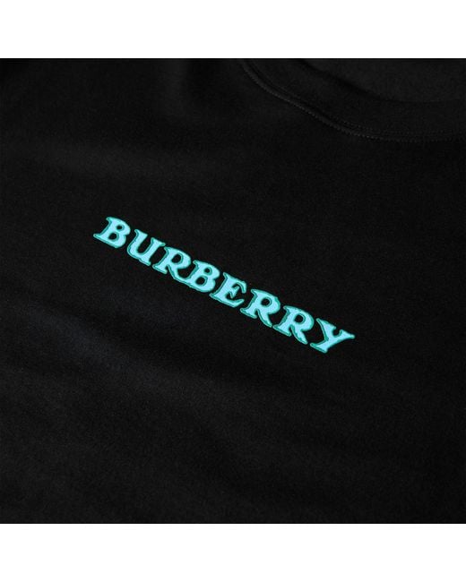 Burberry Black Simple T-Shirt for men