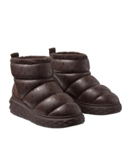 Jimmy Choo Brown Xan Boots