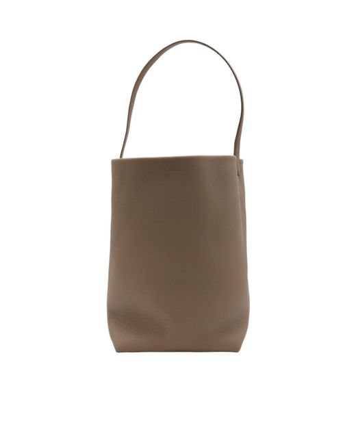 The Row Brown Large N/S Park Tote