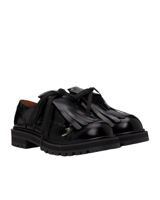 Marni Black Dada Derby Shoes