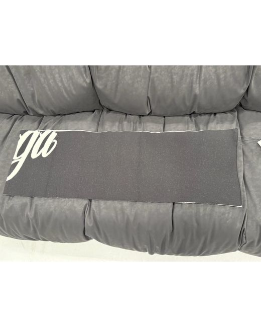 Balenciaga Black Big B Knitted Scarf for men