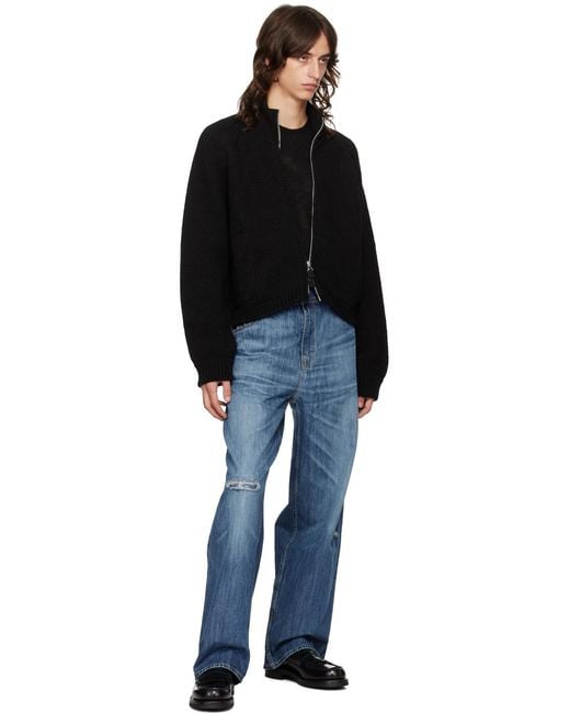 Our Legacy Black Longsleeve Sweater for men