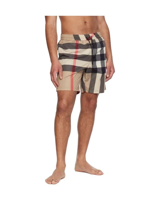 Burberry Multicolor Guildes Swim Shorts for men