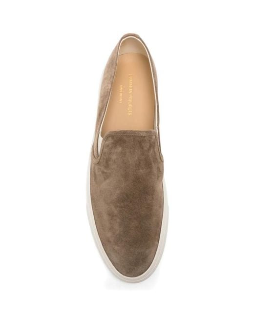 Common Projects Brown Low-Top Minimalist Sneakers for men