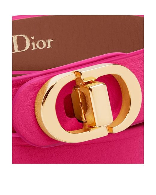 Dior Pink 30Montaigne Double Bracelet