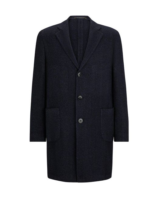 Boss Blue Casual Minimalist Blazer for men
