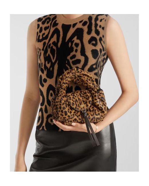 Fendi Brown Spy Mini