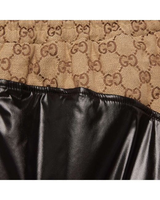 Gucci Black Canvas Shorts