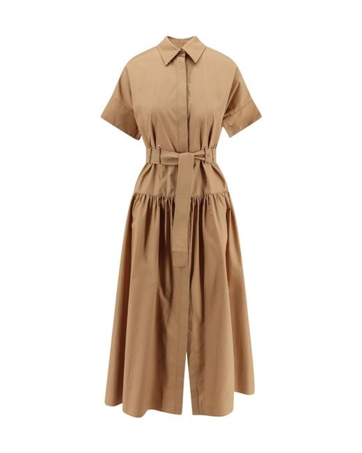 Max Mara Natural Shirt Dresses