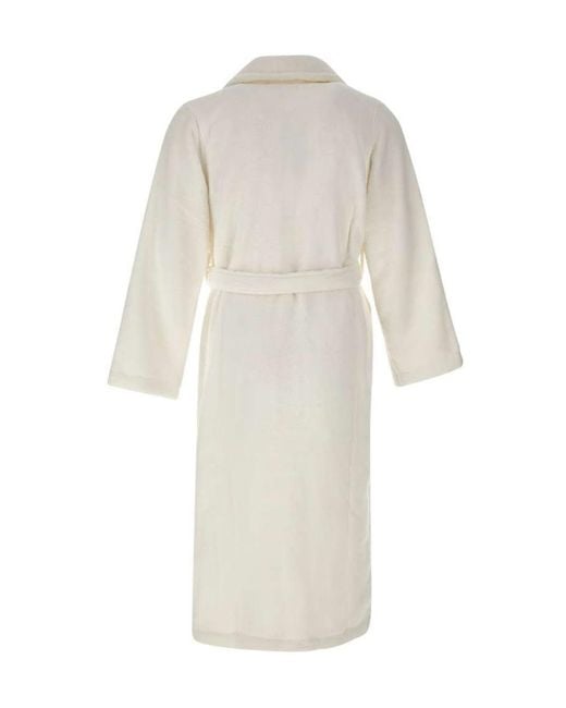 Polo Ralph Lauren White Pony-Motif Belted Dressing Gown for men